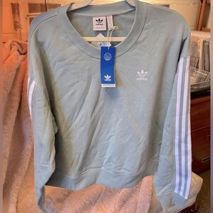 Blue Adidas Crewneck NWT